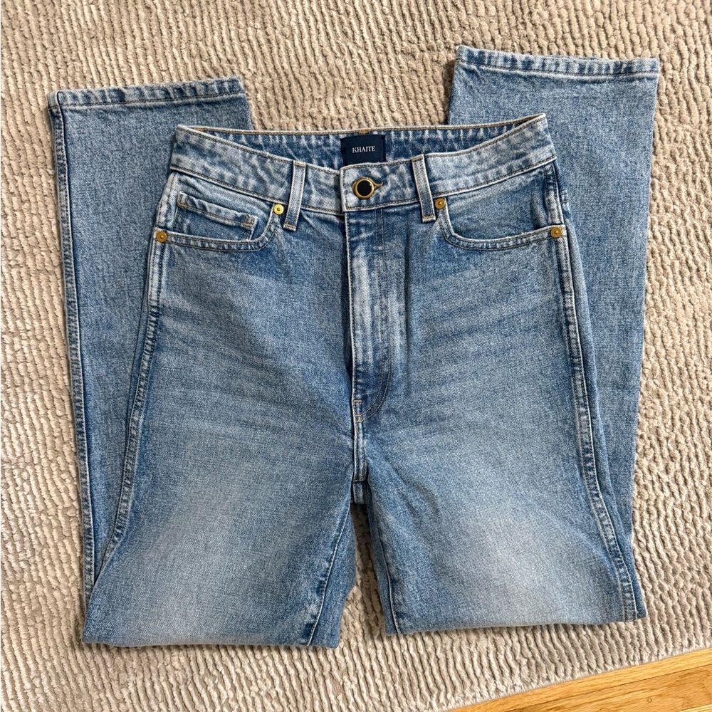 KHAITE Abigail Stretch Jean in Bryce - 27